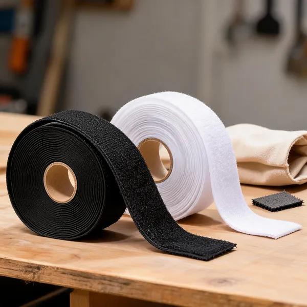 Black_And_White_Hook_And_Loop_Velcro_Tape