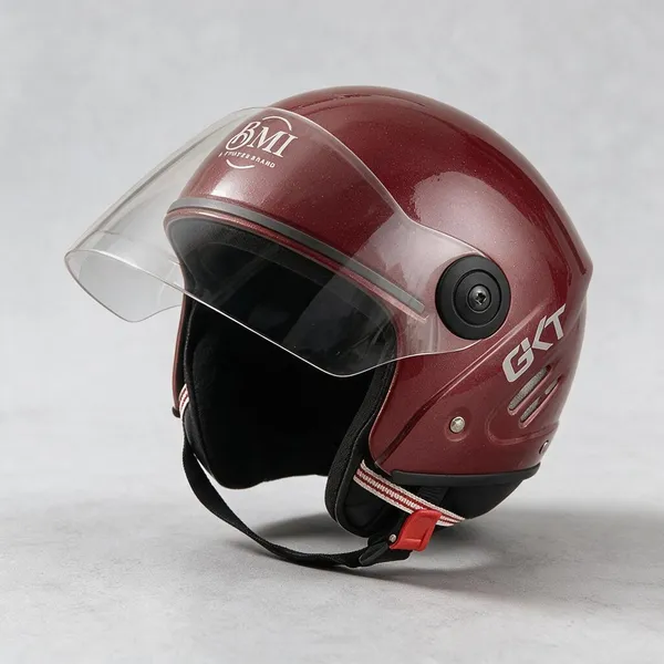 Maroon_Plastic_Helmet_For_Bike_Riders
