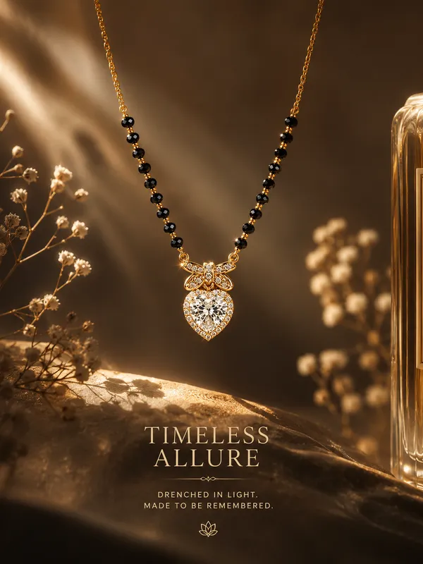 Flutter_Heart_Charm_Mangalsutra