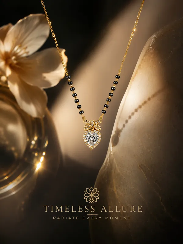 Flutter_Heart_Charm_Mangalsutra