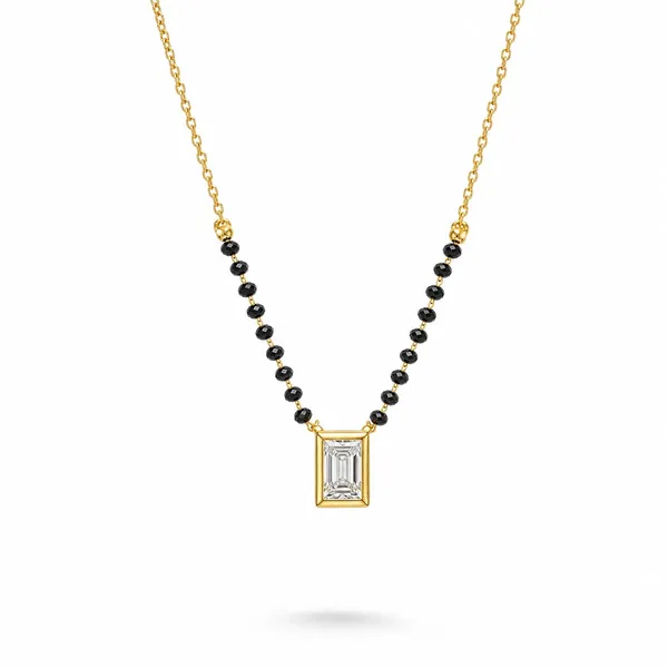 Elegant_Emerald_Cut_Diamond_Mangalsutra