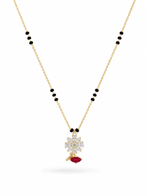 Floral_Ruby_Drop_Mangalsutra