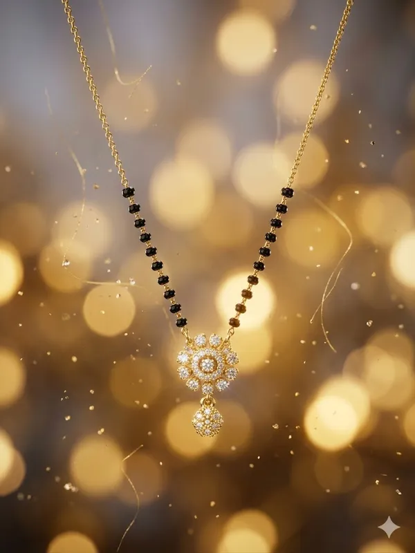 Floral_Drop_Elegance_Mangalsutra