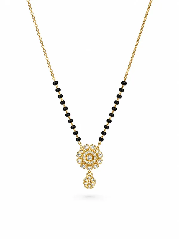 Floral_Drop_Elegance_Mangalsutra
