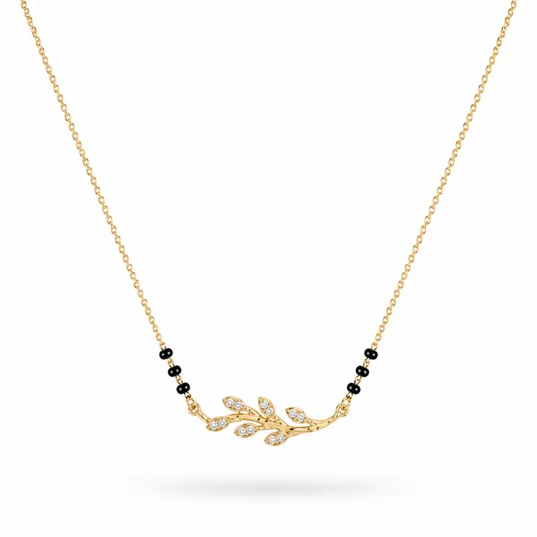 Nature_S_Grace_Leaf_Mangalsutra