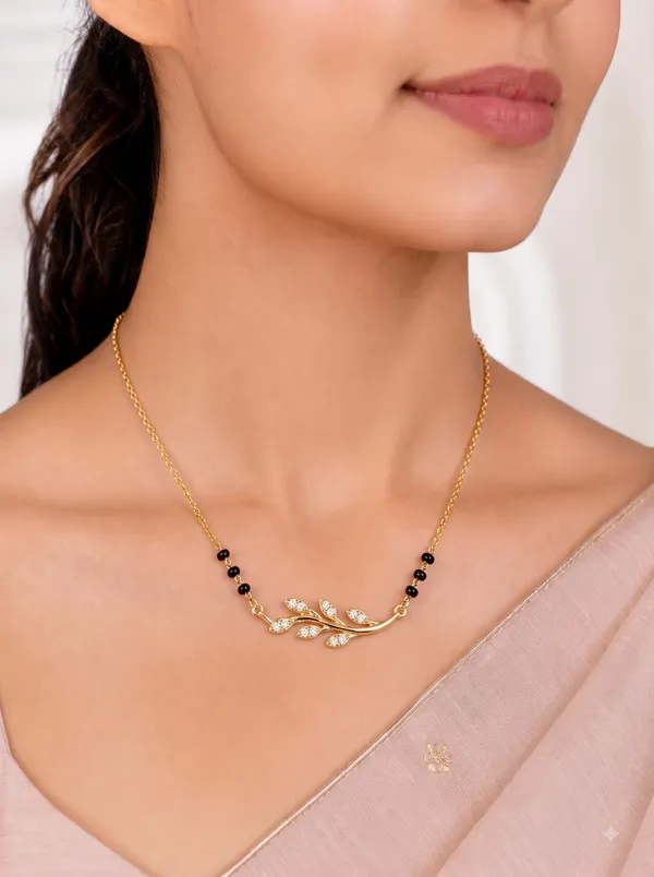 Nature_S_Grace_Leaf_Mangalsutra