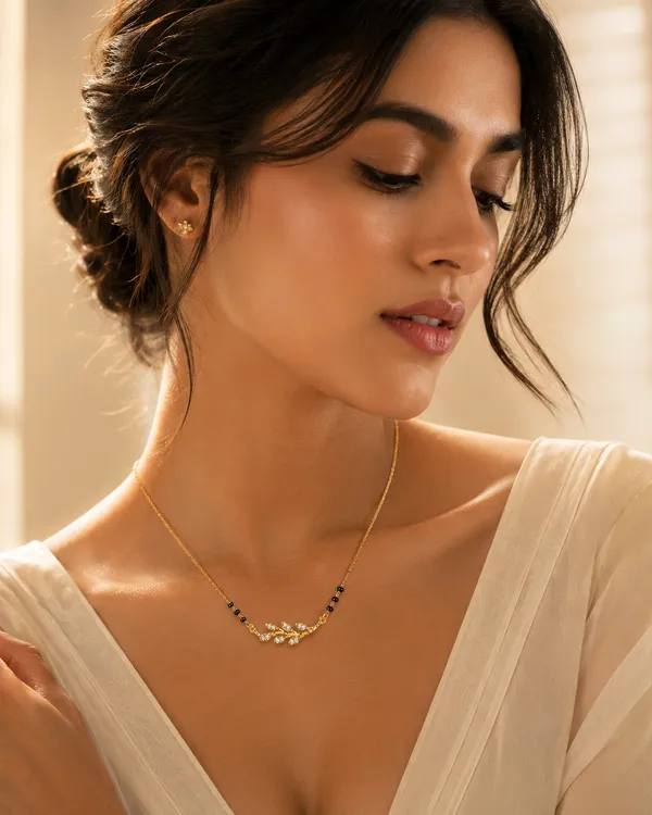 Nature_S_Grace_Leaf_Mangalsutra