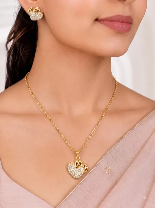 Sparkling_Heart_Elegance_Necklace_Earrings_Set