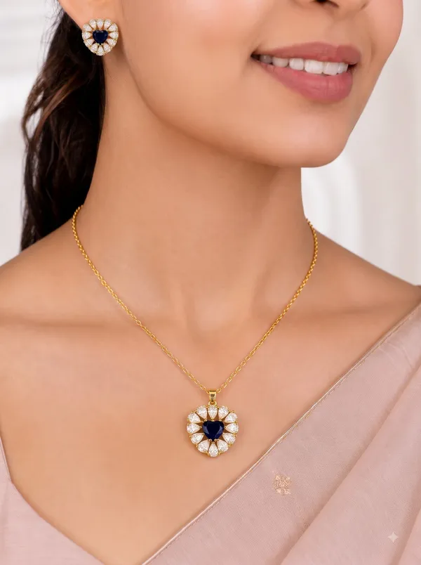 Royal_Sapphire_Heart_Pendant_Earrings_Set