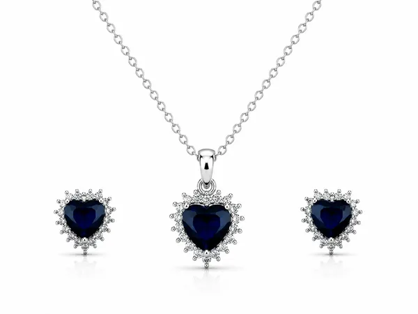 Royal_Sapphire_Heart_Pendant_Earrings_Set