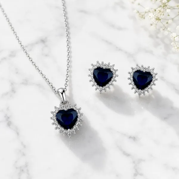 Royal_Sapphire_Heart_Pendant_Earrings_Set