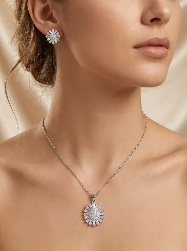 Radiant_Sunburst_Crystal_Pendant_Earrings_Set