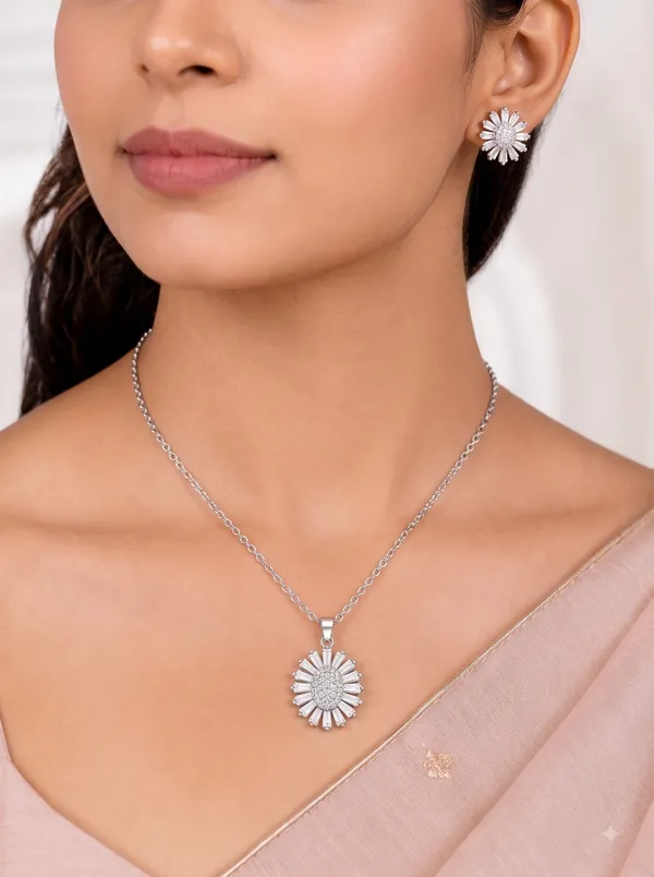 Radiant_Sunburst_Crystal_Pendant_Earrings_Set