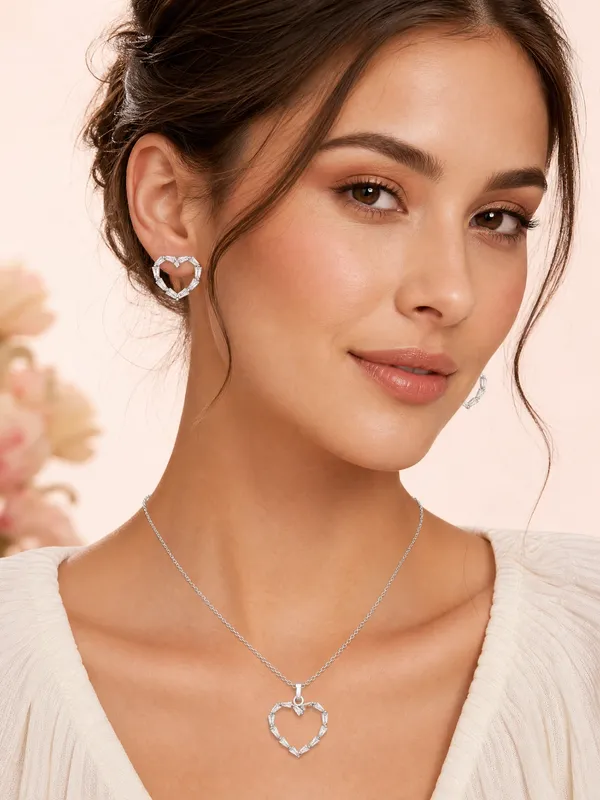 Elegant_Open_Heart_Crystal_Pendant_Earrings_Set