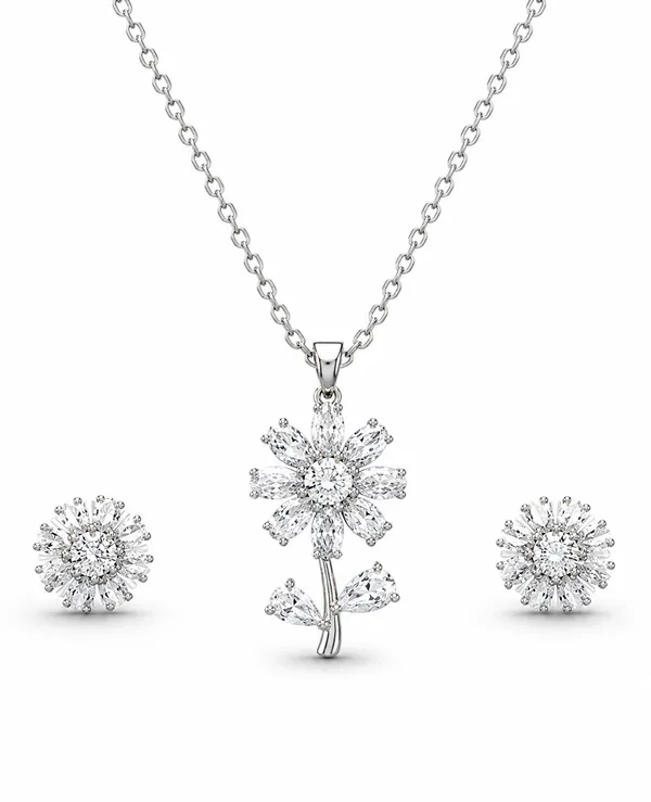Elegant_Floral_Crystal_Pendant_Earrings_Set