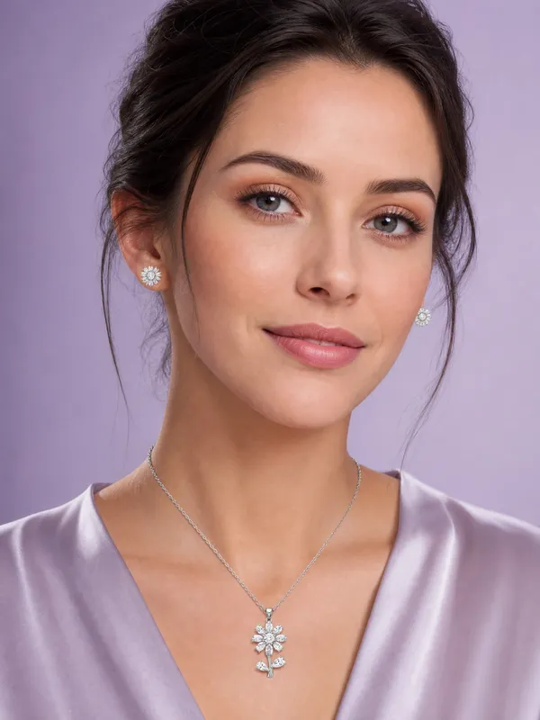 Elegant_Floral_Crystal_Pendant_Earrings_Set