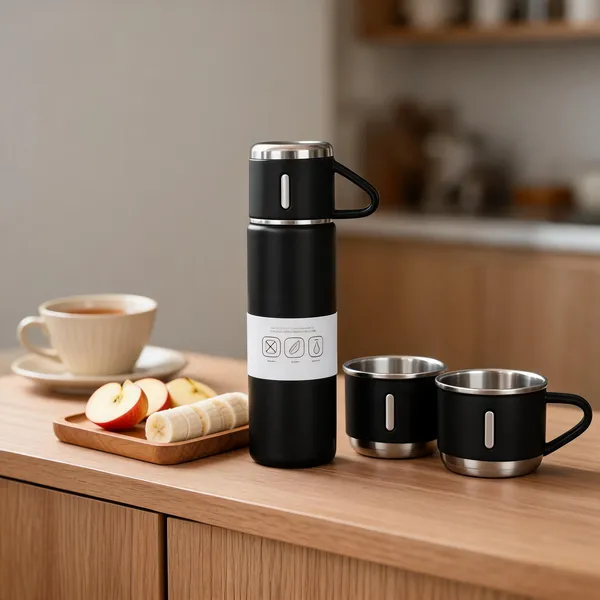 Stainless_Steel_Black_Vacuum_Flask_Set