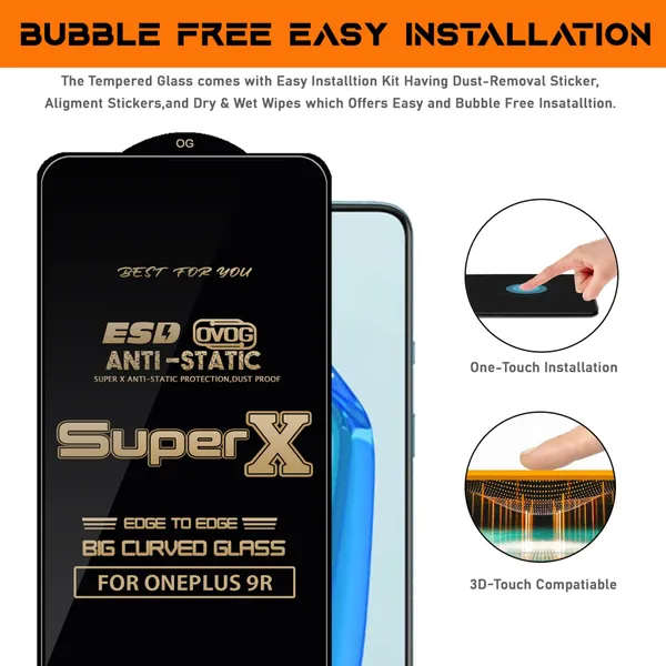 NEESME_Edge_To_Edge_Tempered_Glass_for_ONEPLUS_9R_(Pack_of_1)