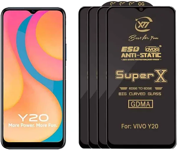 SuperX_Edge_To_Edge_Tempered_Glass_for_VIVO_Y20_(Pack_of_4)
