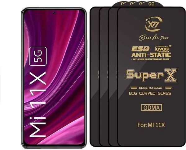 SuperX_Edge_To_Edge_Tempered_Glass_for_MI_11X_(Pack_of_4)