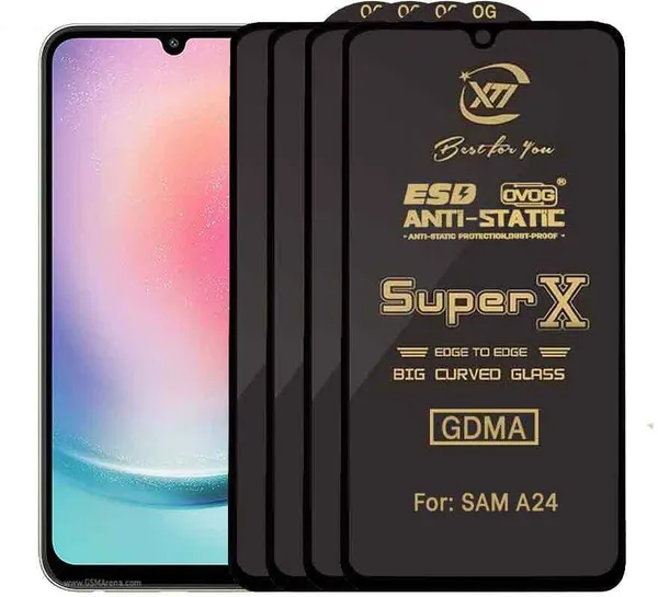 SuperX_Edge_To_Edge_Tempered_Glass_for_SAMSUNG_A24_(Pack_of_4)