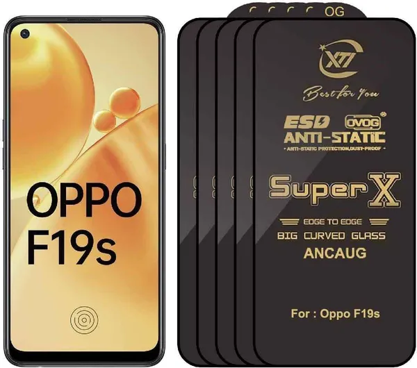 SuperX_Edge_To_Edge_Tempered_Glass_for_Oppo_F19s_(Pack_of_5)