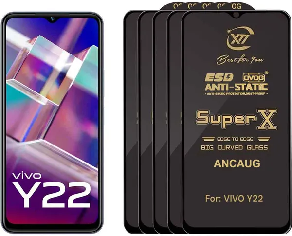 SuperX_Edge_To_Edge_Tempered_Glass_for_VIVO_Y22_(Pack_of_5)