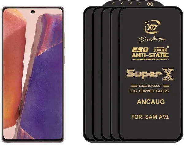 SuperX_Edge_To_Edge_Tempered_Glass_for_SAMSUNG_A_91_(Pack_of_5)