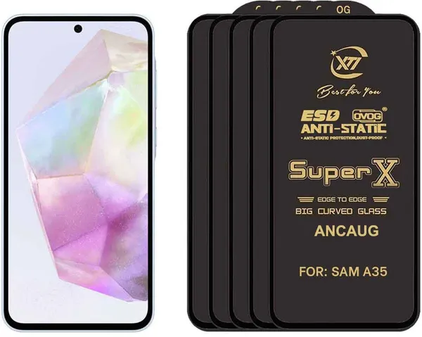SuperX_Edge_To_Edge_Tempered_Glass_for_SAMSUNG_A35_5G_(Pack_of_5)