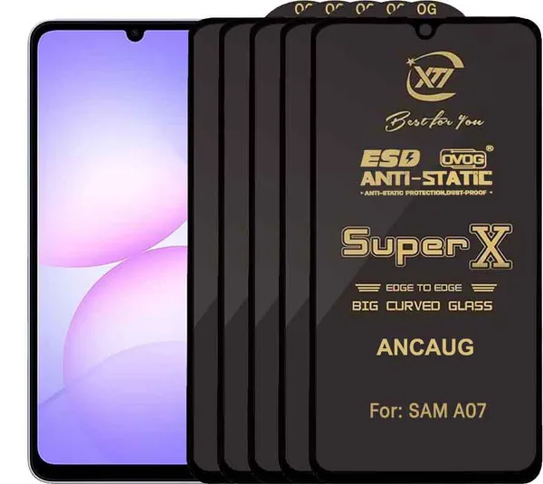 SuperX_Edge_To_Edge_Tempered_Glass_for_SAMSUNG_A07_(Pack_of_5)