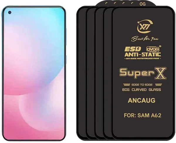 SuperX_Edge_To_Edge_Tempered_Glass_for_SAMSUNG_A62_(Pack_of_5)