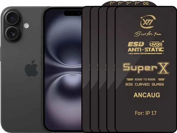 SuperX_Edge_To_Edge_Tempered_Glass_for_iPhone_17_(Pack_of_5)