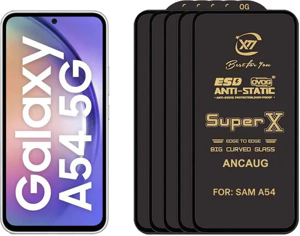 SuperX_Edge_To_Edge_Tempered_Glass_for_SAMSUNG_A_54_(Pack_of_5)