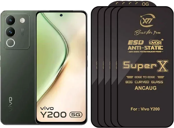 SuperX_Edge_To_Edge_Tempered_Glass_for_Vivo_Y200_5G_(Pack_of_5)