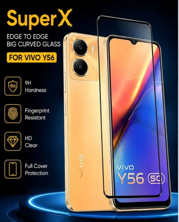 SuperX_Tempered_Glass_Guard_for_Vivo_Y56_(Pack_of_2)