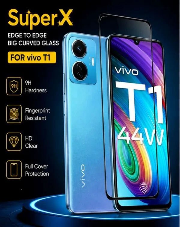 SuperX_Tempered_Glass_Guard_for_Vivo_T1_44w_(Pack_of_2)