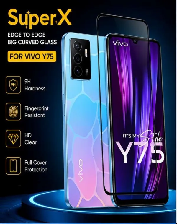 SuperX_Tempered_Glass_Guard_for_Vivo_Y75_5G_(Pack_of_2)