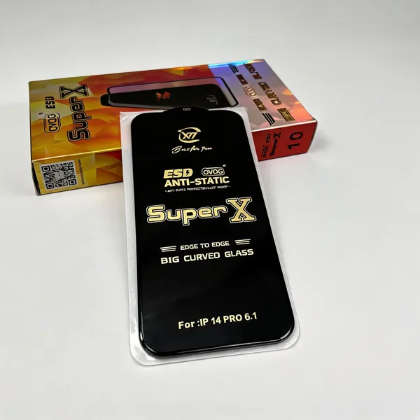 Esd_Super_X_Tempered_Glass_Guard_For_Ip14_Pro_(Pack_Of_5)
