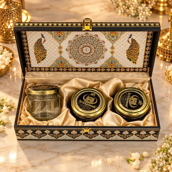 Decorative_Peacock_Pattern_Three_Jar_Gift_Box
