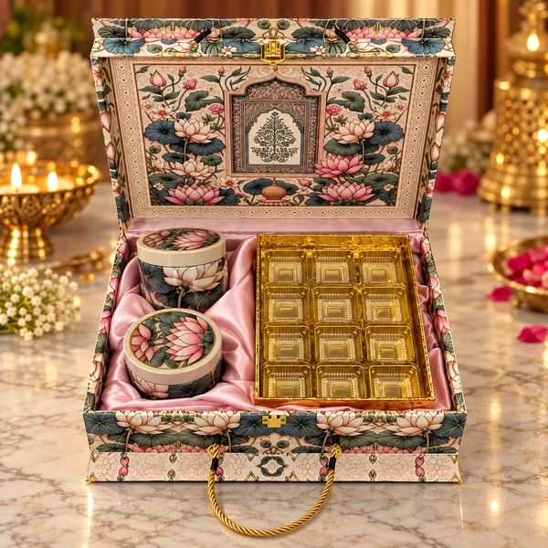 Printed_Floral_Gift_Box_With_Compartments