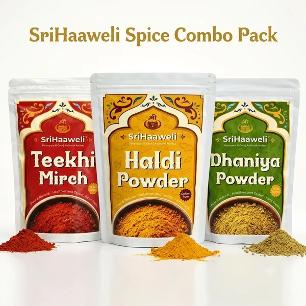 SriHaaweli_Combo_-_Haldi_Powder_250g_+_Dhaniya_Powder_250g_+_Teekhi_Mirch_Red_Chilli_Powder_250g