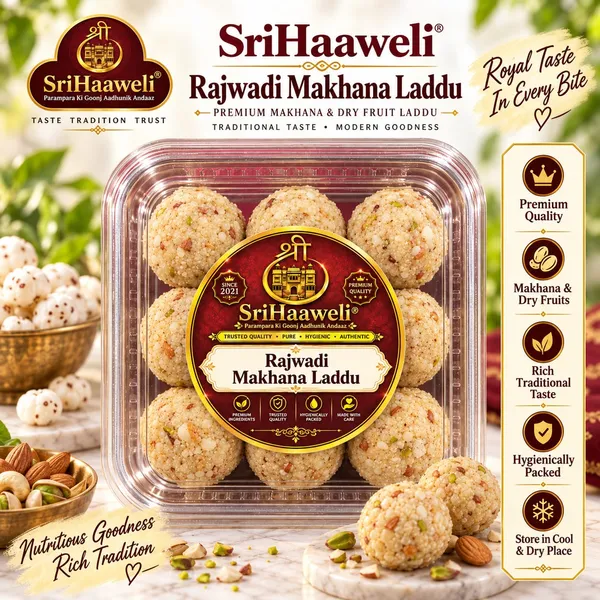 SriHaaweli_Rajwadi_Makhana_Laddu