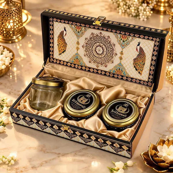 Decorative_Peacock_Pattern_Three_Jar_Gift_Box