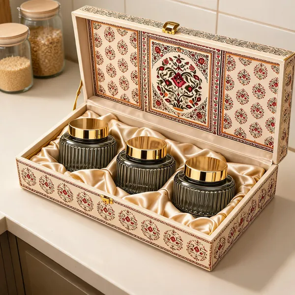 Glass_Traditional_Floral_Print_Storage_Jar_Set