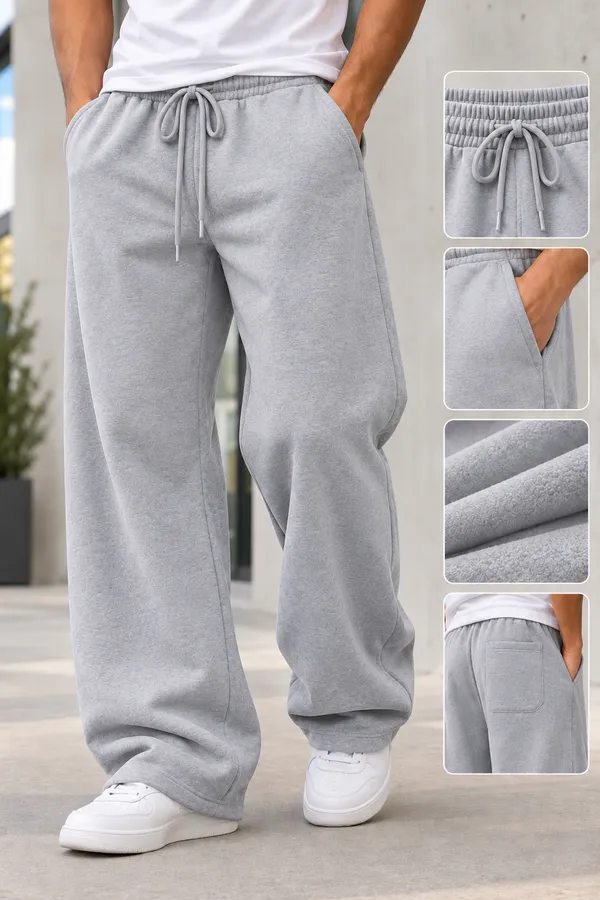 Smoke_Grey_Fleece_Relaxed_Fit_Unisex_Jogger