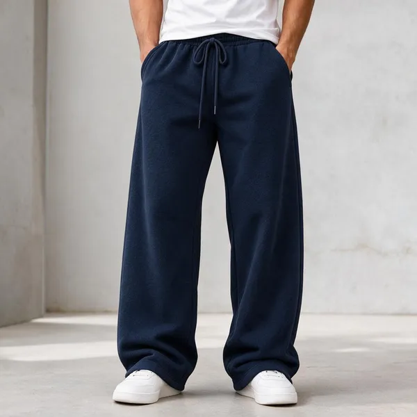 Navy_Fleece_Relaxed_Fit_Unisex_Jogger