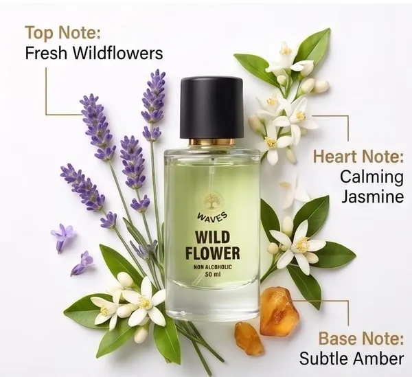 Waves_Wild_Flower_Floral_Amber_Musky_Long_Lasting_Perfume
