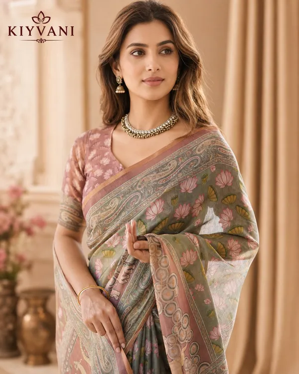 Green_Pink_Cotton_Linen_Digital_Printed_Saree_For_Women