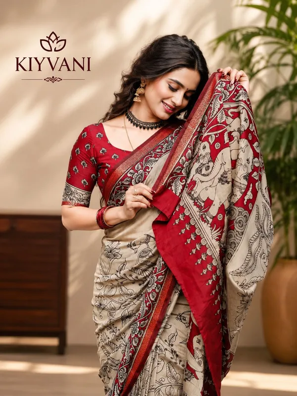 Multicolor_Cotton_Linen_Printed_Ethnic_Saree_For_Women