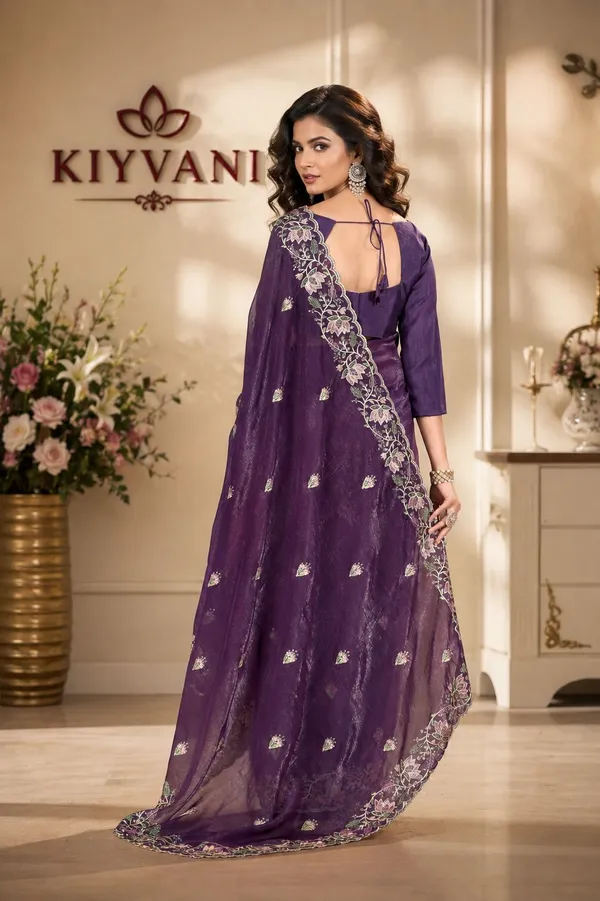 Deep_Purple_Kanchi_Cotton_Floral_Embroidered_Saree_For_Women
